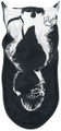 undefined, Sensenmann Biker Mask Maske schwarz/weiß