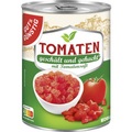 Gut & Günstig Tomaten geschält und gehackt mit Tomatensaft 400G