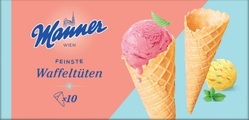 Manner Waffeltüten 125G