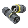 KnightsBridge IP68 16A Plug and Socket Cable Connector (3-Pole)