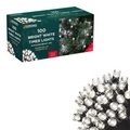 Christmas Workshop 100 LED Battery Operated Timer Lights - White