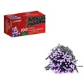 Christmas Workshop 100 LED Purple Chaser Lights