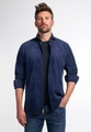 ETERNA LANGARM HEMD REGULAR FIT UPCYCLING SHIRT CORD JEANSBLAU
