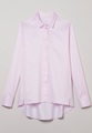 ETERNA LANGARM BLUSE MODERN CLASSIC CASUAL LUXURY TWILL ROSA UNIFARBEN