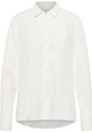 Viscose Shirt Bluse in off-white unifarben