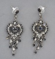 Ohrringe Filini Chandelier Schwarz