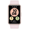 Huawei Watch Fit new - Gold - intelligente Uhr mit Riemen - Sakura Pink - 4 GB