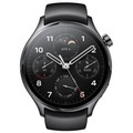 XIAOMI Watch S1 Pro - Smartwatch (140 - 210 mm, Fluorkautschuk, Schwarz)