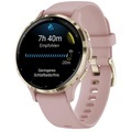 Garmin, GARMIN Venu 3S - GPS-Smartwatch (Dust Rose/Softgold)