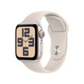 APPLE Watch SE (GPS) 40 mm - Smartwatch (S/M 130-180 mm, Fluorelastomer, Polarstern/Polarstern)