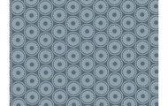 Braun + Company, Braun + Company Geschenkpapier By Nature Floral 70 cm x 1 m, Blau