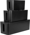 FTM, FTM Kabelbox 3er Set Schwarz