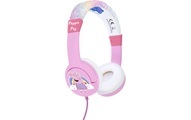 OTL Technologies - 3.5mm Kinder Kopfhörer On-Ear 85dB Begrenzte Lautstärke (PP0776) Grössenverstellbar - Peppa Pig Rainbow Peppa