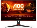 AOC 24G2SPU/BK Computerbildschirm 60,5 cm (23.8 Zoll) 1920 x 1080 Pixel Full HD Schwarz, Rot