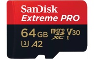 undefined, SanDisk Extreme PRO 64 GB MicroSDXC UHS-I Klasse 10