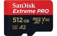 SanDisk Extreme PRO 512 GB MicroSDXC UHS-I Klasse 10