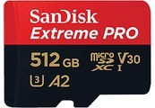 SanDisk Extreme PRO 512 GB MicroSDXC UHS-I Klasse 10