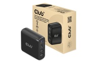 Club 3D USB-Wandladegerät 100 W GaN-Technologie Ladegerät