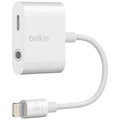 Belkin Adapter Audio 3.5 zu Lightning Weiss Weiss