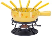 Nouvel, Nouvel Käsefondue-Set - Fondue (Gelb/Schwarz)