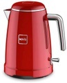 Novis - Wasserkocher ICONIC - Edelstahl - rot - 21/17/25 cm