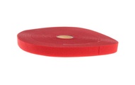 Fastech T0602013391125 Klettband zum Bündeln Haft- und Flauschteil (L x B) 25000 mm x 20 mm Rot 25 m