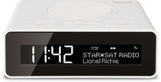 Technisat, Technisat Digitradio 51 - Uhrenradio (Dab+, FM, Weiss)