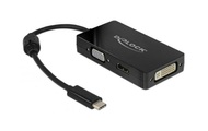 Adapter USB-C (Stecker) > VGA / HDMI / DVI (Buchse)