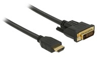 DeLock Kabel HDMI - DVI, 0.5m, bidirektional