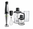 Braun MQ 7045X - Stabmixer-Set (Chrom/Schwarz)