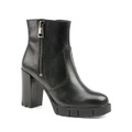 TAMARIS, Tamaris High-Heel-Stiefelette, mit kleinem Stretcheinsatz für mehr Komfort