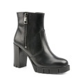 TAMARIS, Tamaris High-Heel-Stiefelette, mit kleinem Stretcheinsatz für mehr Komfort