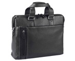 D&N Business Line, Businesstasche aus Leder in schwarz