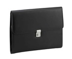 D&N Easy Business, Aktentasche aus PU-Leder in schwarz
