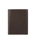 Black Square - Hochformatbörse mit Hartgeldfach in Schwarz