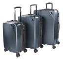 Kallisto Hartschalenkoffer 3er Set Blau
