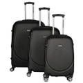 Enrico Benetti, Utah 3er Trolley Set Schwarz