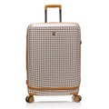 EZ Fashion - Trolleykoffer L Braun Gemustert