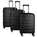 Rochester 3er Trolley Set Schwarz