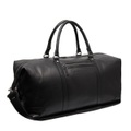 Cavoli - Reisetasche Leder, Schwarz