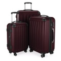 Spree - 3er Koffer-Set S/M/L mit TSA in Burgund