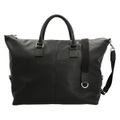Milano - Reisetasche Leder, Schwarz