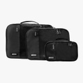 Packing Cube Set x 3, Schwarz