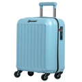 Hartschalenkoffer Spinner, Underseat Unisex Hellblau 45cm