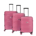 Enrico Benetti, Kingston 3er Kofferset, Pink