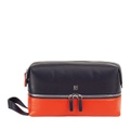 Brighton - Beauty Case aus Leder Navy
