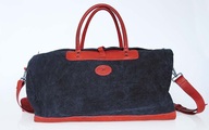 Reisetasche Mittel in Rot/Schwarz