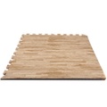 FINNLO Zubehör Bodenschutzmatte Holzoptik (Puzzlematte)