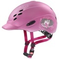 Uvex Onyxx Dekor Kinder Reithelm - friends II pink mat