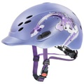 Uvex Onyxx Dekor Kinder Reithelm - princess violet mat